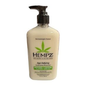 Hempz Age Defying Herbal Body Moisturizer – Peptides + Caffeine – 17 oz Sealed